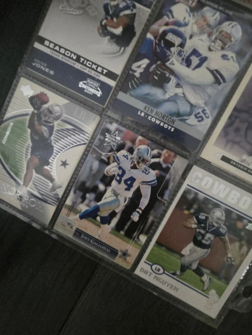 Dallas Cowboys Football Card Lot 24 Emmitt Smith Troy Aikman Deion NFL